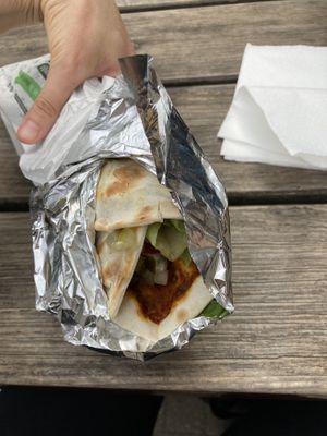   at Veganland in Frankfurt