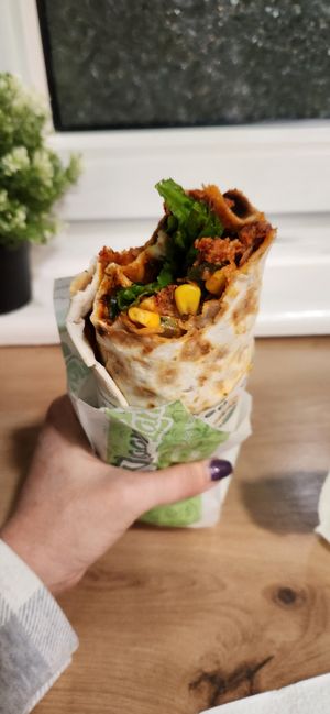 Had to have a bite first at Veganland in Frankfurt