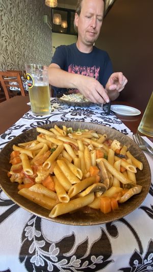 Gemüsepasta  at Caldeiras & Vulcoes in Sao Miguel