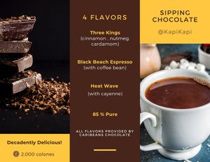 Best organic, bean to bar, fair trade chocolate in the country! at Kapi Kapi Chirripo in San Isidro Del General