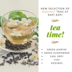Organic loose teas available! at Kapi Kapi Chirripo in San Isidro Del General
