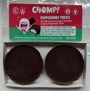 Peppermint Pucks at Chomp Chocolate in Salem