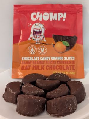 Chocolate Candy Orange Slices at Chomp Chocolate in Salem