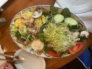 Rice vegan dish  at Aladdin's Natural Eatery in Rochester