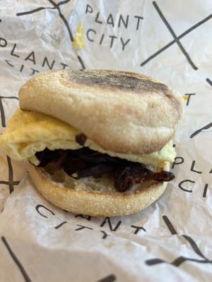 Breakfast sandwich   at Plant City X in Warwick