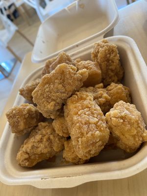 Tofu nuggets  at Plant City X in Warwick