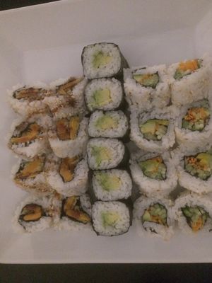 Vegan Sushi at Taste Of Japan Restaurant & Sushi Bar in Rochester