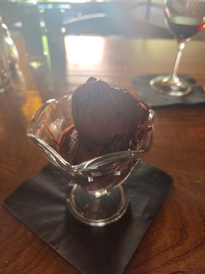 Chocolate gelato (5/10) at Strada Italiano in Asheville