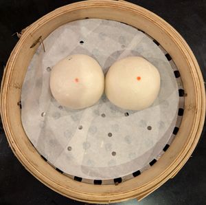 Sweet Taro Buns at Din Tai Fung - Washington Square in Tigard
