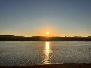 The sunset view   at McMenamins in Kalama