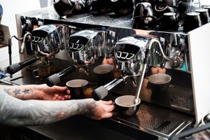 Fairtrade organic coffee from Dimattina at Noble Perth in Subiaco