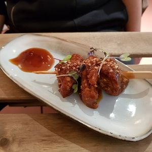 Yakitori at brEAThe Restaurant | Sushi végétal à Paris in Paris