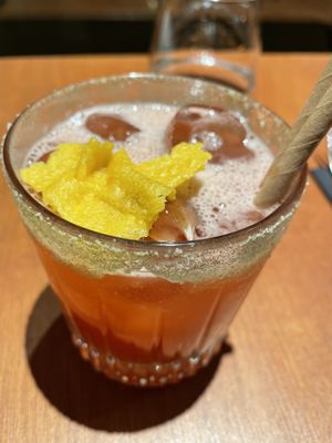 Wasabi cocktail - amazing ! at brEAThe Restaurant | Sushi végétal à Paris in Paris