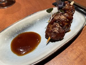 Teriyaki seiten - tender and very flavorful  at brEAThe Restaurant | Sushi végétal à Paris in Paris