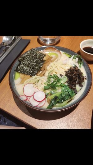 Medium spring ramen  at brEAThe Restaurant | Sushi végétal à Paris in Paris