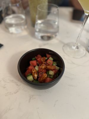 Weekly menu 2022.07.20 - Starter  at brEAThe Restaurant | Sushi végétal à Paris in Paris