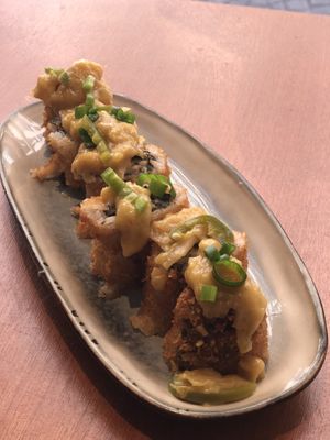 Crispy chimichurri  at brEAThe Restaurant | Sushi végétal à Paris in Paris