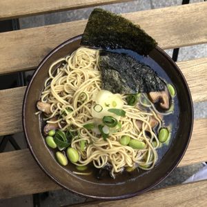 Cold noodles in broth (weekly menu 18,5€)  at brEAThe Restaurant | Sushi végétal à Paris in Paris