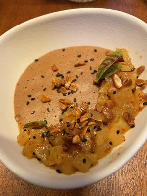 Chocolate mousse  at brEAThe Restaurant | Sushi végétal à Paris in Paris