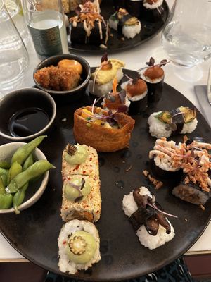 Menu decouverte  at brEAThe Restaurant | Sushi végétal à Paris in Paris