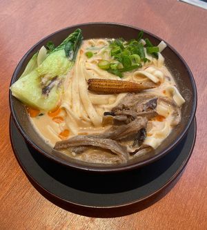 Tantanmen (Weekly menu )  at brEAThe Restaurant | Sushi végétal à Paris in Paris