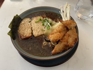 Ramen  at brEAThe Restaurant | Sushi végétal à Paris in Paris