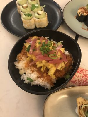 Katsudon  at brEAThe Restaurant | Sushi végétal à Paris in Paris