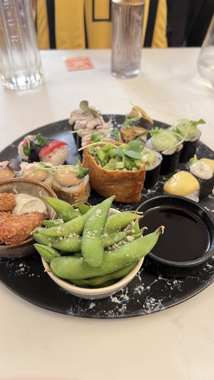 testing menu   at brEAThe Restaurant | Sushi végétal à Paris in Paris