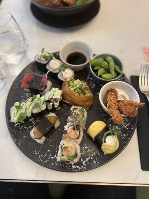Discovering menu  at brEAThe Restaurant | Sushi végétal à Paris in Paris