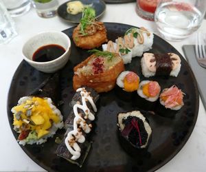 Xmas dinner (main) at brEAThe Restaurant | Sushi végétal à Paris in Paris