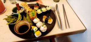 Can't decide? Tasting menu! at brEAThe Restaurant | Sushi végétal à Paris in Paris