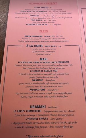  at brEAThe Restaurant | Sushi végétal à Paris in Paris