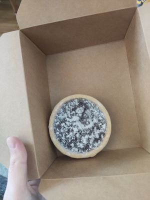 Chocolate tarte at Weaver & Wilde Coffee House in Uppermill