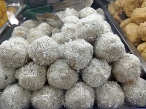 Sweets at Murugan Vilas Idly Shop in West Singapore