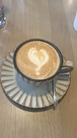 Cappucino soja  at Mae Aurel in Vienna