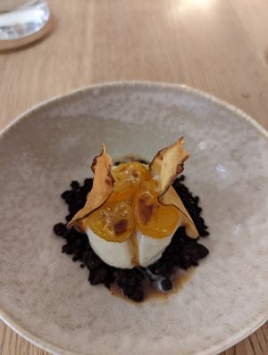 Artichoke ice cream #Veganuary at Table 13 in Wheatley