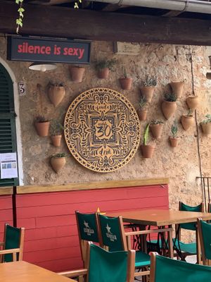 Silence is sexy   at Sa Fonda in Mallorca