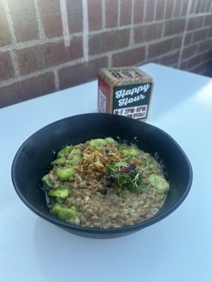 Toasted Farro dish   at Avanti in Boulder