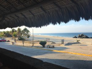 The view from the restaurant  at Hotel Santa Fe in Puerto Escondido