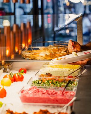 Un large choix de Mezzés  at Istanbul Grill & More in Lausanne