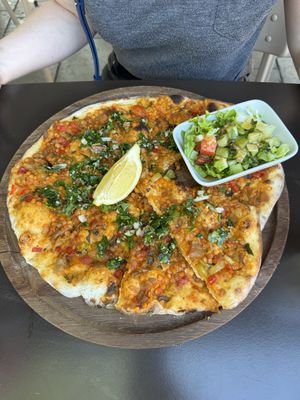 Lahmacun Vegan  at Istanbul Grill & More in Lausanne