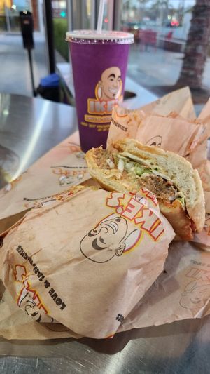 Meatless Mike Sandwich at Ike's in El Segundo