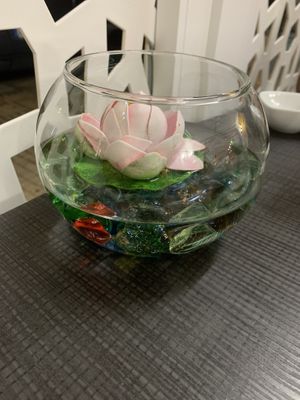 Table decoration  at Sushi Amore in Tenerife