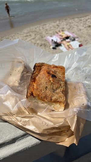 Sfincione  at Vegan Food Tour in Cefalu