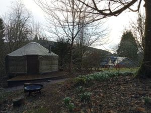 at Esk Yurt in Peebles