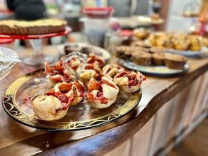 Strawberry tarts at Maximum Zen in Clarks Summit