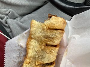 Sausage roll!! Nom  at Maximum Zen in Clarks Summit