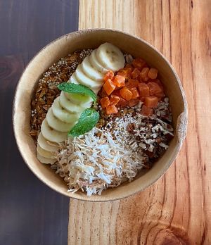 Tropical bowl   at Aguacate Veggie Bar in San Cristobal De Las Casas