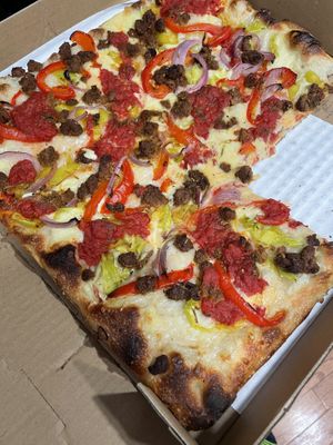 House Classic Grandma - vegan   at TNT Pizza in San Diego