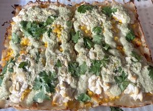 Corny Peener- Vegan & GF (8” x 10”).  at TNT Pizza in San Diego